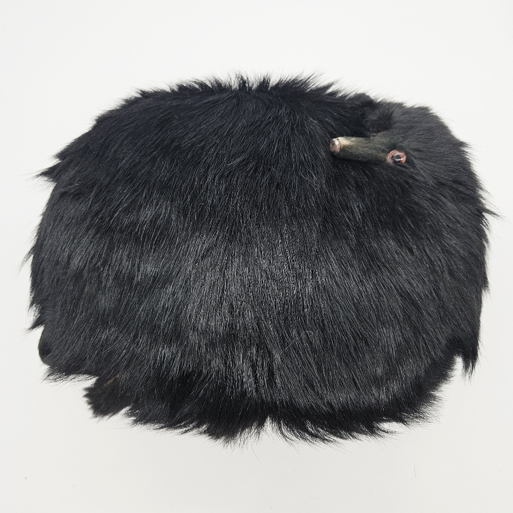 VINTAGE | fur muff winter hand warmer